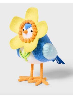 Featherly Friends™ 'Sprout' Easter Flower Bird - Spritz™ Decor 2026